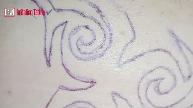 TATTOO VIDEO EP.95 | IMITATION TATTOO | Simple tribal tattoo sketch | personal tattoo| unique tatto смотреть онлайн