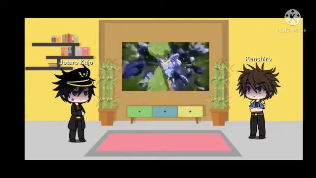 Jotaro Kujo & Kenshiro React Each Other Gacha Life смотреть онлайн