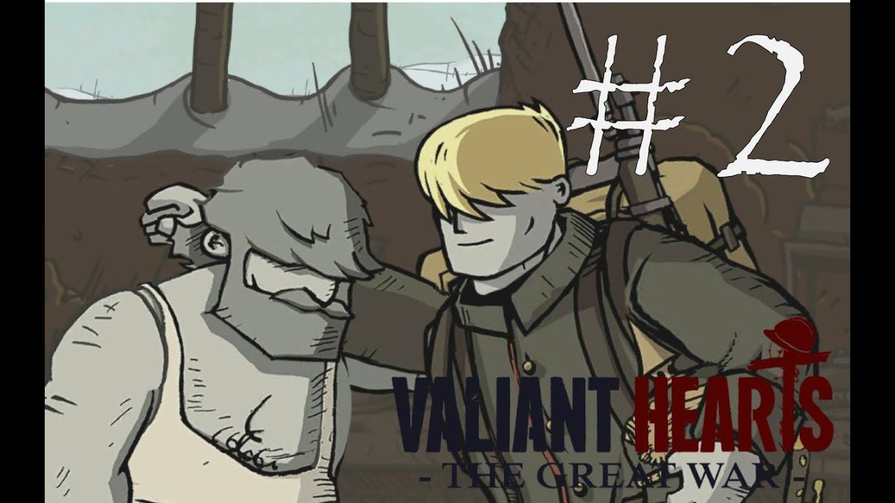 НЕОЖИДАННАЯ ВСТРЕЧА - Valiant Hearts: The Great War #2 смотреть онлайн