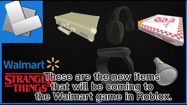 Walmart Land Upcoming Items (Roblox) смотреть онлайн