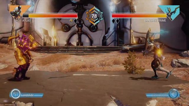 Warframe (PS4) - Frame Fighter Atlas Landslide Win K.O смотреть онлайн