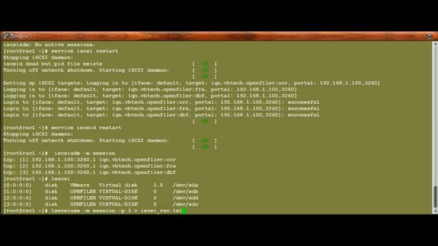 rac part 8 ASM STORAGE AND SAN RHEL 2 node 5 5 esxi 6 0 смотреть онлайн