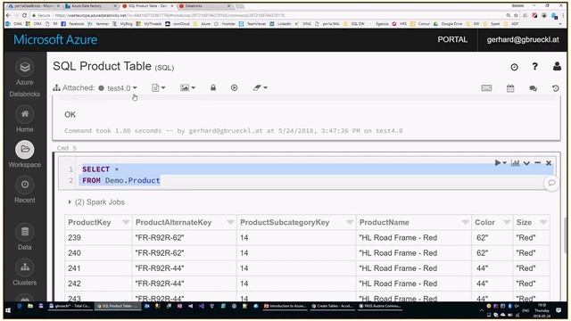 Apache Spark on Azure Introduction to Azure DataBricks смотреть онлайн
