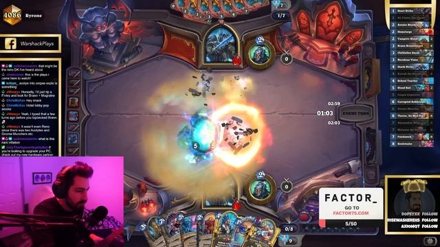 Living In A Triple Blood Wonderland! | Control Death Knight | Hearthstone March Of The Lich King смотреть онлайн