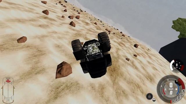BeamNG. New Challenge Rally Cars VS Stones смотреть онлайн