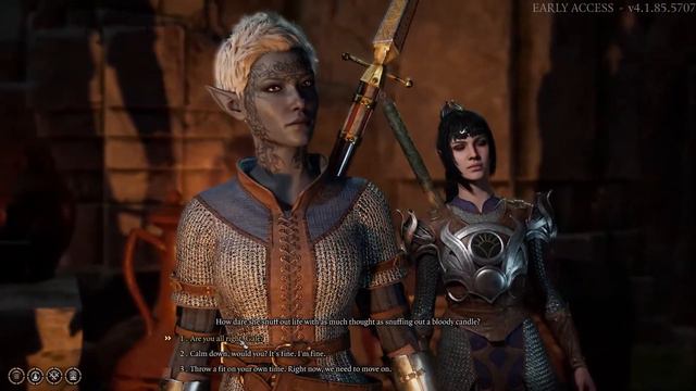 Baldur's Gate 3 | Healer Nettie (Gale's Reaction) смотреть онлайн