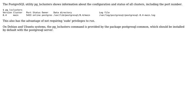 DevOps & SysAdmins: Determining PostgreSQL's port (6 Solutions!!) смотреть онлайн