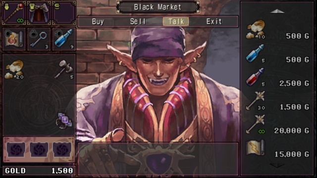 Dela - Ruins EX1 - Brandish: The Dark Revenant [PPSSPP] 100% Walkthrough, Map, Puzzle смотреть онлайн