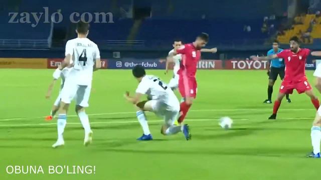 O'zbekiston U23 Vs Eron U23 (1-1). Uzbekistan Vs Iran. 09.01.2020