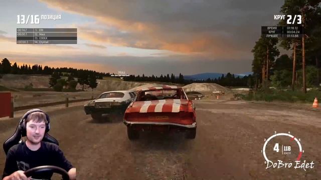 FlatOut ты ли Это ? Гоняем в Wreckfest:Next Car Game #1 смотреть онлайн