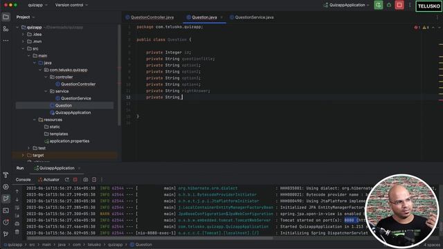 Quiz App Using Spring Boot #2 | Microservices Tutorial смотреть онлайн