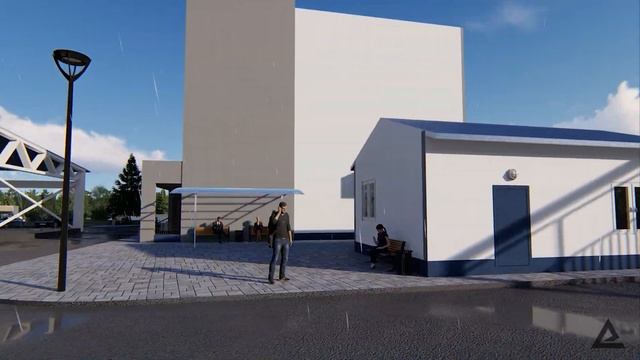 Visualization of truck services (Lumion/Revit) смотреть онлайн