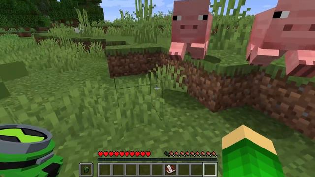 CRAFTING BEN 10 OMNITRIX IN MINECRAFT смотреть онлайн