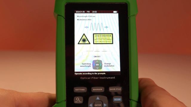 Оптический рефлектометр KIWI-7300 смотреть онлайн