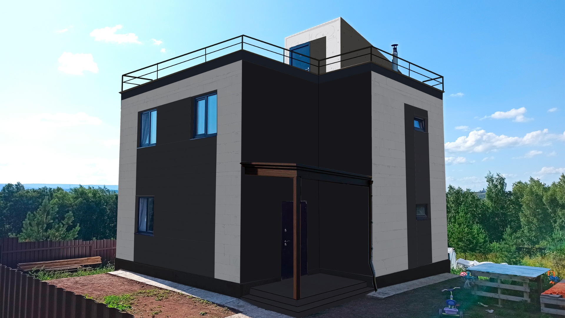 #38 Газобетонный дом - Ванная, Штукатурка, Внутренние коммуникации смотреть онлайн