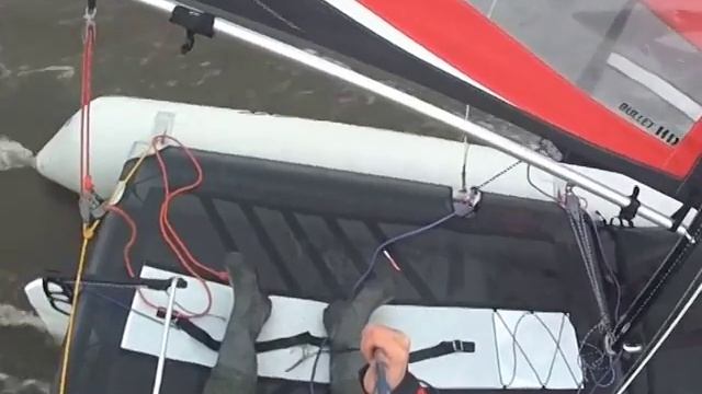 Компактный парусный катамаран 420 смотреть онлайн