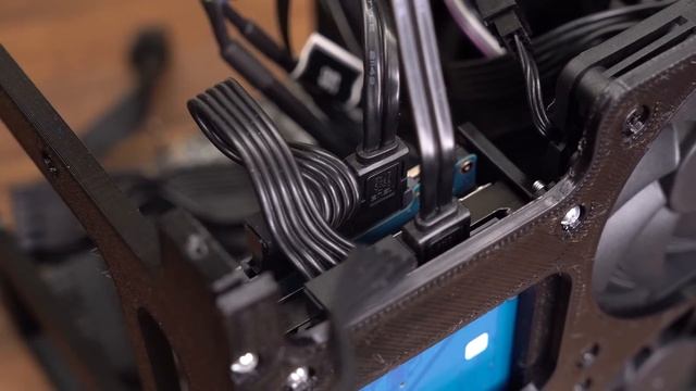 Custom 3D Printed ITX cube case смотреть онлайн