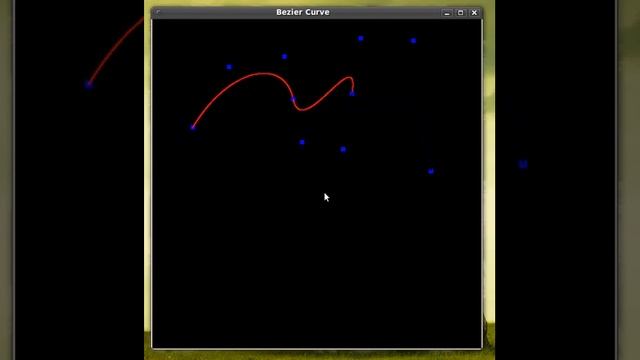 Cubic Bezier Curve Program take 2 смотреть онлайн