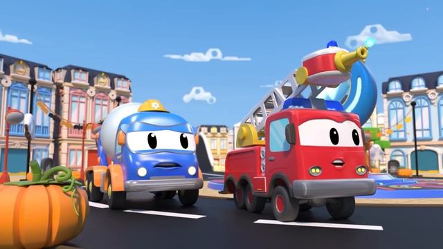 🎃 HALLOWEEN Special 🎃 | Super Robot Chases Scary GHOST and Zombies🧟 | Fun Halloween Kids Cartoon смотреть онлайн