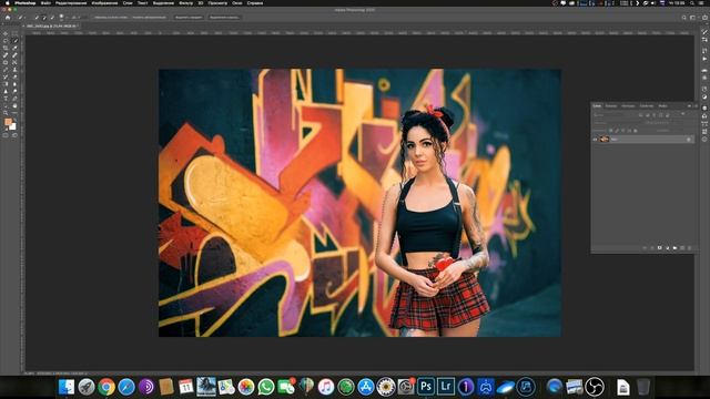 Загорелая кожа, без солярия, пара кликов в photoshop смотреть онлайн