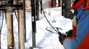 Самодельный подъемник одностоечный