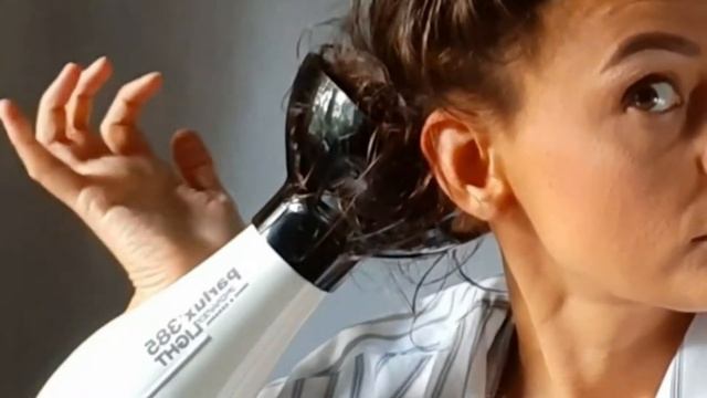 Пышная укладка для тонких волос. Диффузор.