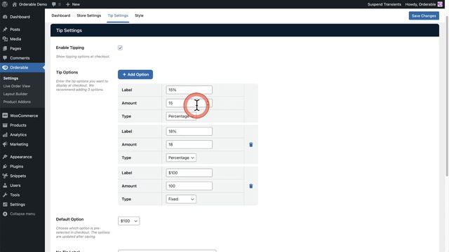 WooCommerce Custom Tipping With Orderable - Online Ordering System For WordPress смотреть онлайн