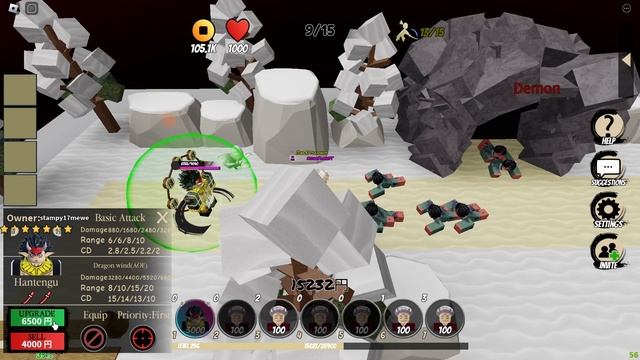NEW HANTENGU UPDATE !! HANTENGU (ZOHAKUTEN) FINALLY OUT ?!! | Demon Tower Defense ROBLOX смотреть онлайн