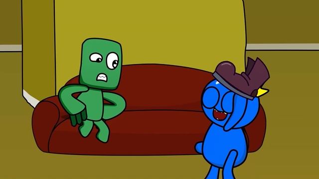 Roblox Rainbow Friends - Blue Monster's Pranks | Roblox Rainbow Friends Animation смотреть онлайн
