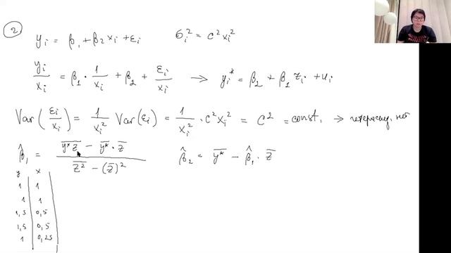 Семинар 7,5 по Эконометрике-1 29.10 (версия 307) смотреть онлайн