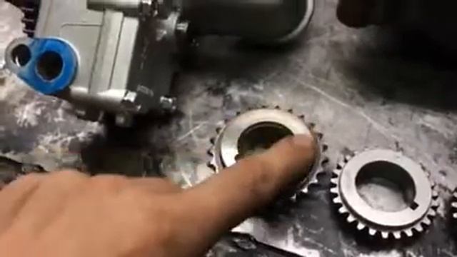 Масляный насос G4kd на G4kj есть нюансы.