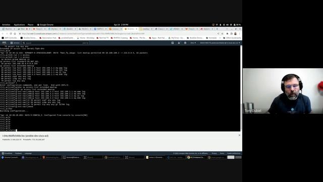 Automating Cisco and Juniper router ACLs with Ansible Resource Modules смотреть онлайн