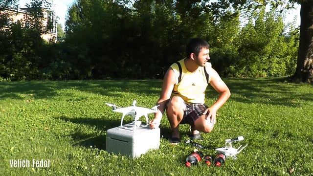 Какой вес может поднять квадрокоптер DJI Phantom 4 / DJI Phantom 4 maximum lifting weight смотреть онлайн