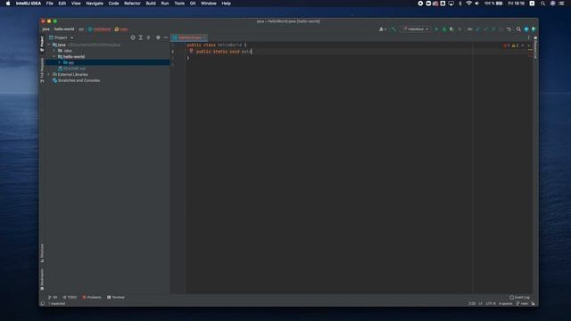 Java Hello World Simple App смотреть онлайн