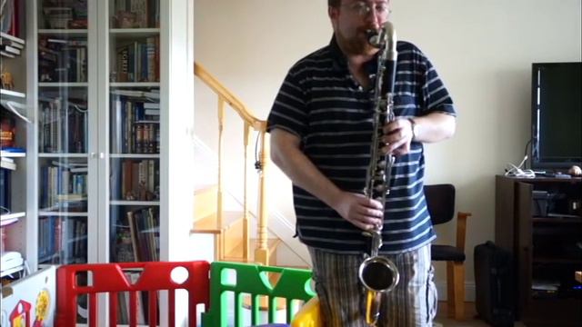 Leblanc bass clarinet to low Eb (mid-1960's) смотреть онлайн
