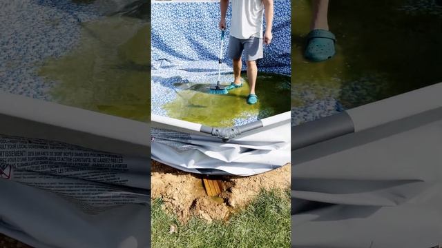 Убираем бассейн на Зиму ☃️ Bestway Steel Pro MAX смотреть онлайн