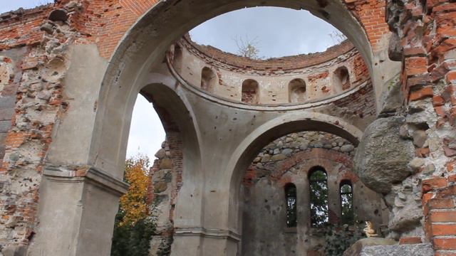 Беларусь, Березовец, руины Троицкой Церкви Belarus, Berezovets, ruins of the Trinity Church смотреть онлайн