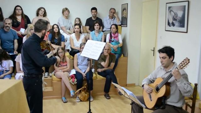 Duo Greci - J.S.Bach ''Air'' From Orchestral Suite N° 3 (live)