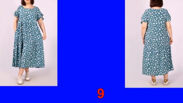 Модные платья в горошек?Фасоны летних платьев для женщин