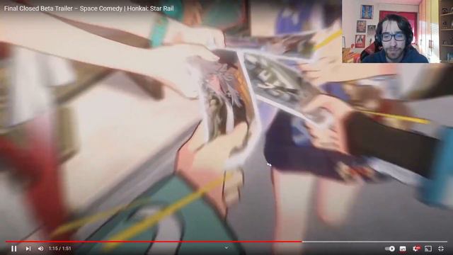HONKAI STAR RAIL è GENSHIN A TURNI? REACTION TRAILER CLOSED BETA смотреть онлайн