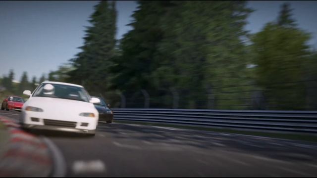 Honda Civic EG6. Assetto Corsa смотреть онлайн