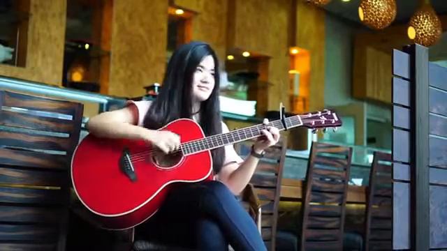 [Payung Teduh] ~ Akad ~ Fingerstyle guitar (Josephine Alexandra). смотреть онлайн