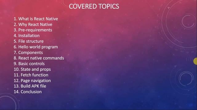 React Native tutorial for beginner | Part 1 Introduction [hindi] | 2020 смотреть онлайн