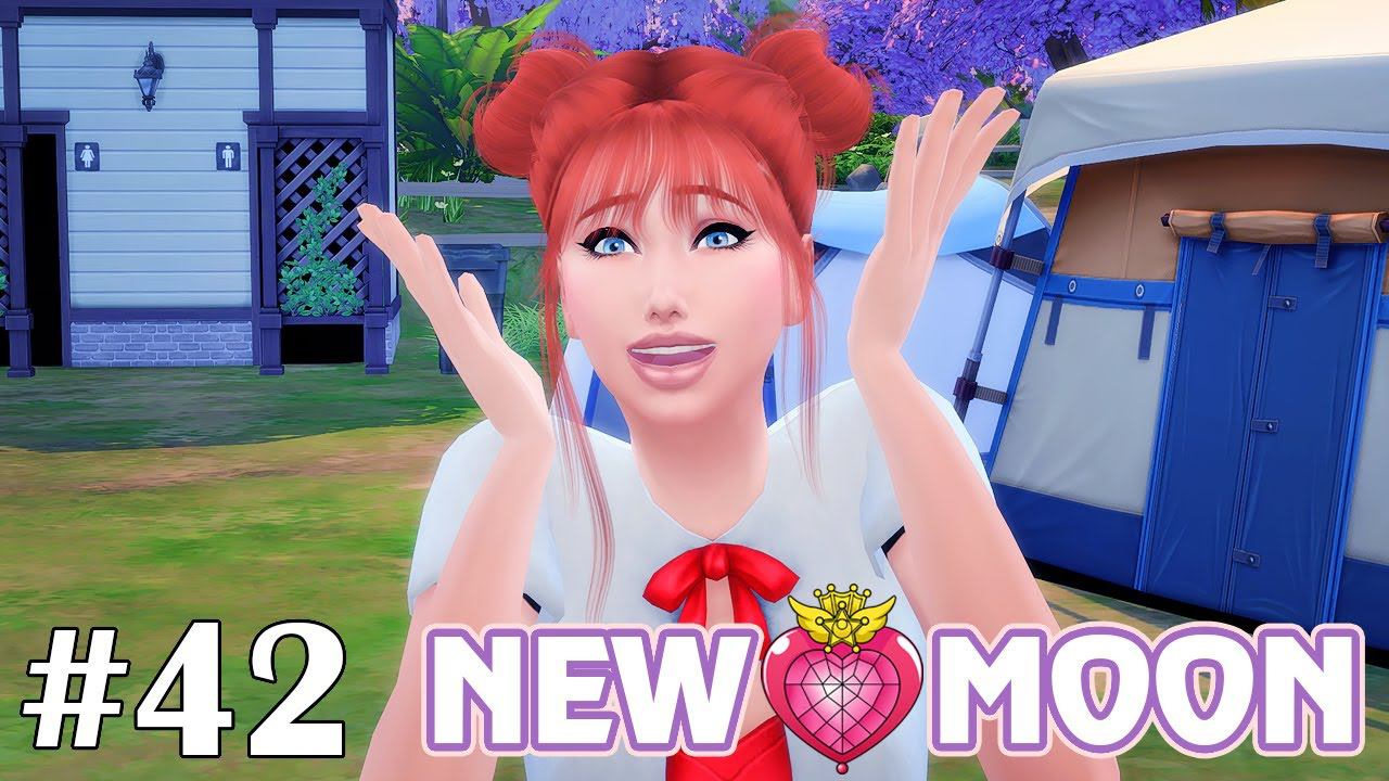 Кошки отбирают еду у симов - The Sims 4 - New Moon #42 смотреть онлайн
