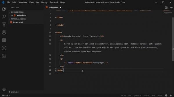 How to Use Google's Material Icons on Your Websites