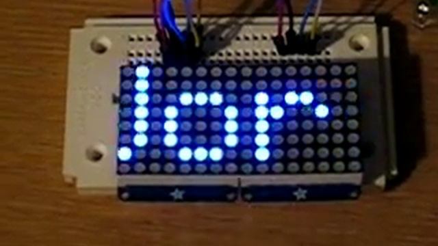 Working Adafruit 8x8 Matrix Python Code смотреть онлайн