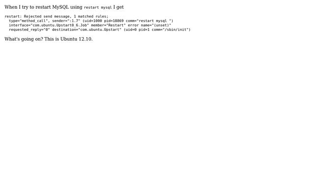 Can't stop MySQL смотреть онлайн