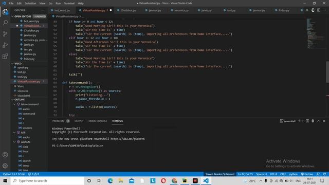 Hot-word Detection and Voice Control| Part 2 of how to build a Virtual Assistant| Python смотреть онлайн
