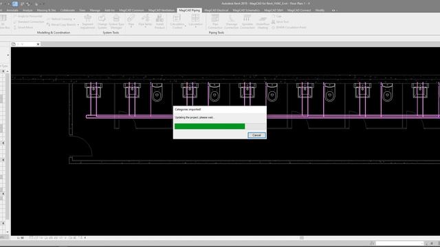 MagiCAD for Revit - Change Pipe and Duct Series смотреть онлайн