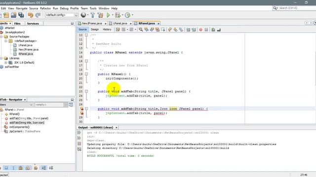 Java Swing JSplitPanel JTabbedPane example смотреть онлайн
